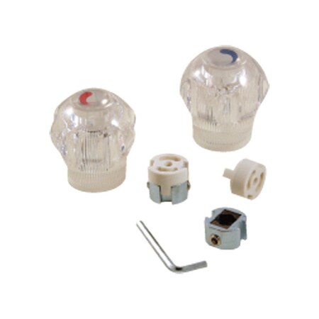 Danco Danco For Universal Clear Bathroom and Kitchen Faucet Handles 9D00080010